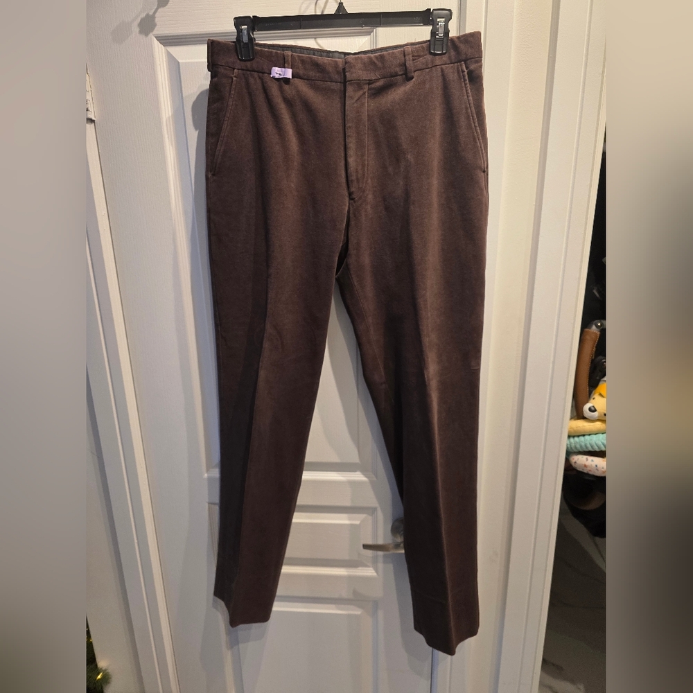 Ralph Lauren Purple Label Men's Velvet Pants